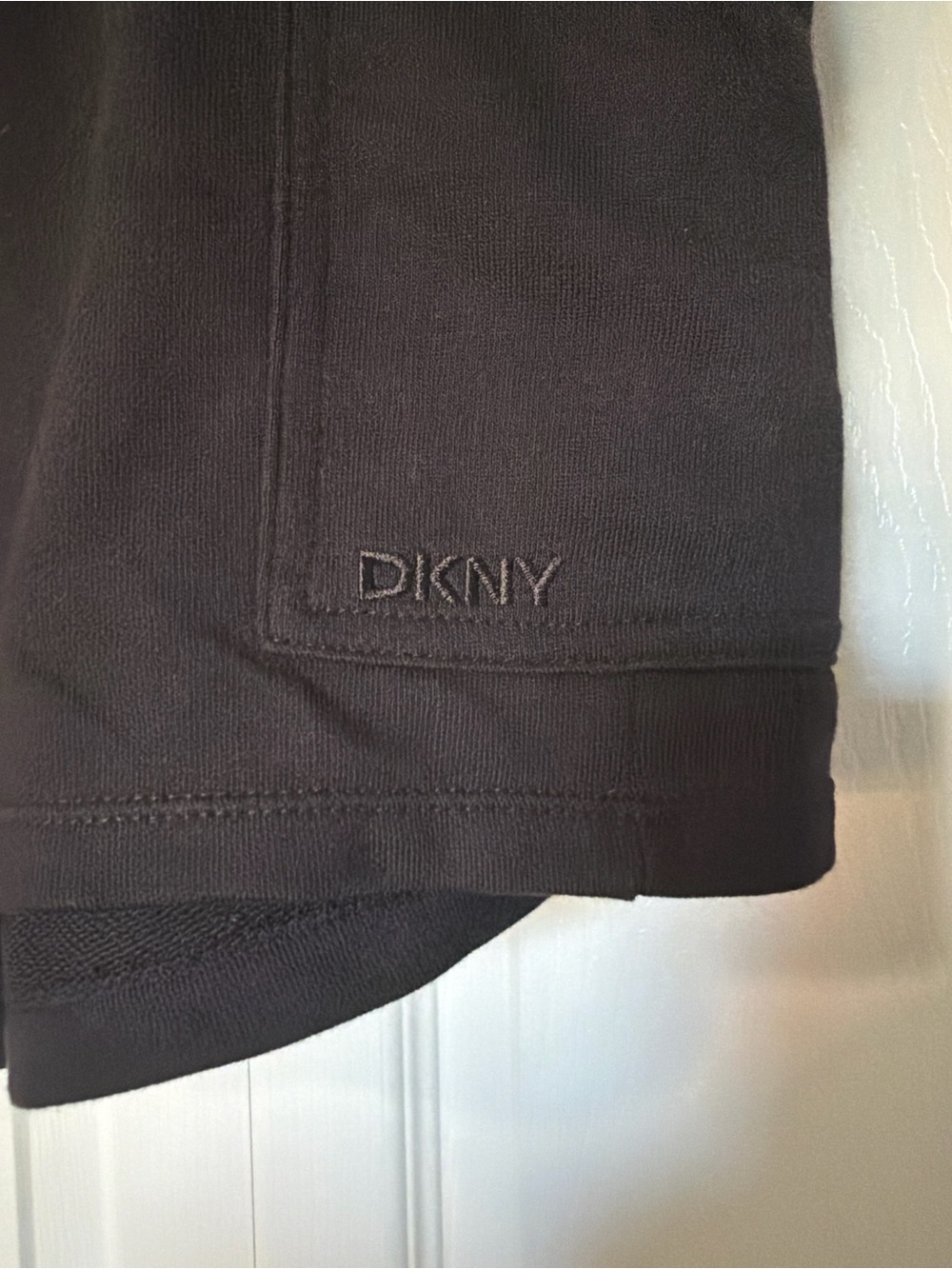 DKNY Black Cargo Pocket Casual Shorts - Picture 2 of 3